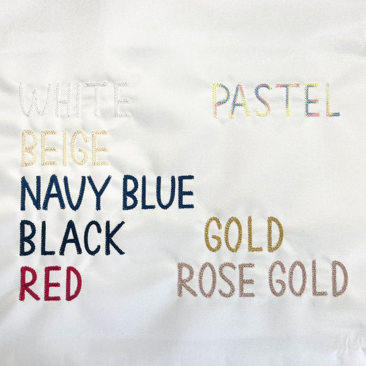 Embroidered Single Line Text to Existing Stoney Clover Lane Item