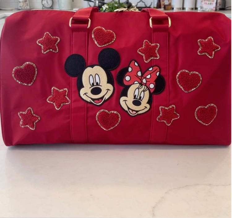 Sew Existing Patches to Customer Supplied Item