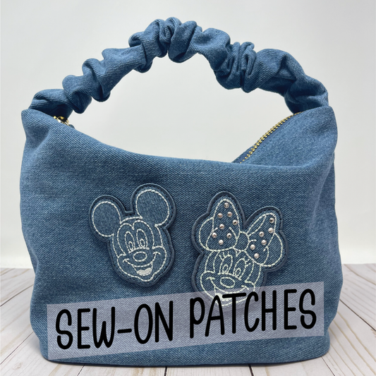 Sew Existing Patches to Customer Supplied Item